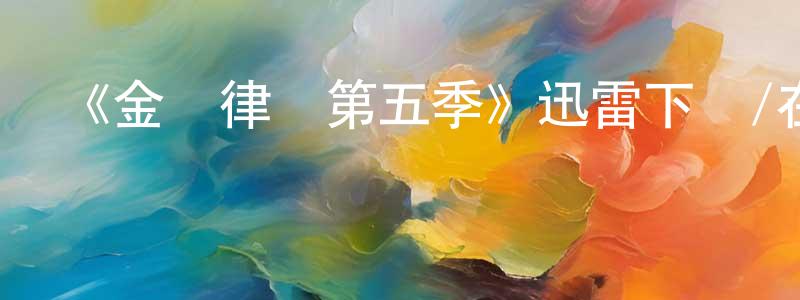 蔡丁的個人主頁,《金裝律師第五季》迅雷下載/在線觀看-都市情感-美劇天堂